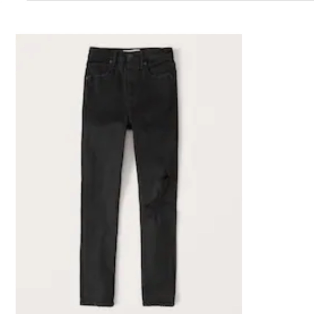 NWT A&F  high rise super skinny ankle jeans